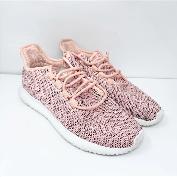 Adidas Tubular Shadow Pink Running Shoes - Picture 2 of 7
